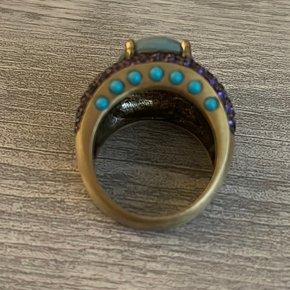 Vintage Heidi Daus Swarovski Crystal Statement Ring. - Picture 3 of 4